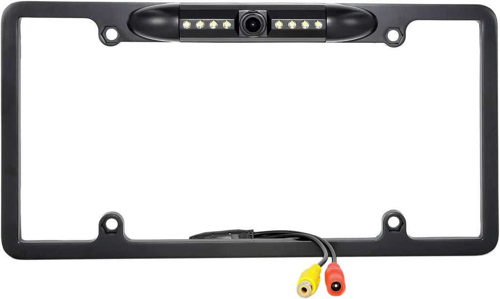 Plate ALPINE INEW970HD Backup Frame for Rearview INE-W970HD Absolute Camera Black License