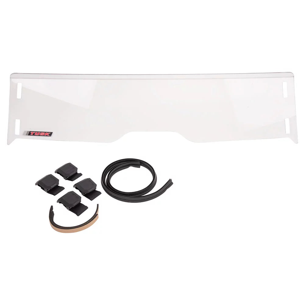 Tusk Removable Windshield Talon 1000R 2019-2023 Clear Resistant HONDA Scratch For Half -