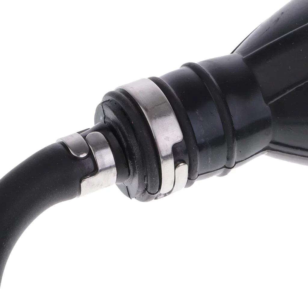 with Connector Outboard Black, Fuel Bulb Hose Motor Boat Primer Motors Line And - 6.5x11mm