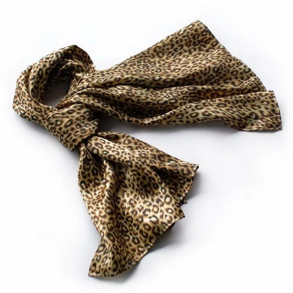 BRA-SCA01006-L Leopard Grain Scarf/Wrap/ShawlLarge Color Blancho Silk Super Soft Chic
