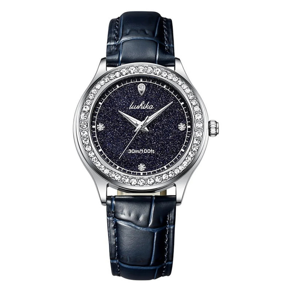 Luxury Light wristwatch Starry Waterproof Ladies Quartz
