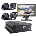Recorder Car AHD Car Side Vehicle Vision 2.0MP H.264 Kit Waterproof Rear 10 with Night JOINLGO View Screen MDVR Camera 1080P inches Channel 4 Front Video Mobile DVR