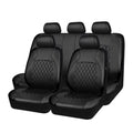 Seat Set Interior Cover, Accessories 9 Auto PU for Seats SUV Trucks Full Van Auto Leather Pcs Cover Universal Car Seat Andoe 5