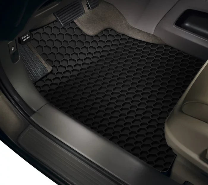 Compatible - in Pacifica 2019 Weather Duty with USA) - (Made Mats Front CHRYSLER All Heavy ToughPRO - Rubber Two - Black
