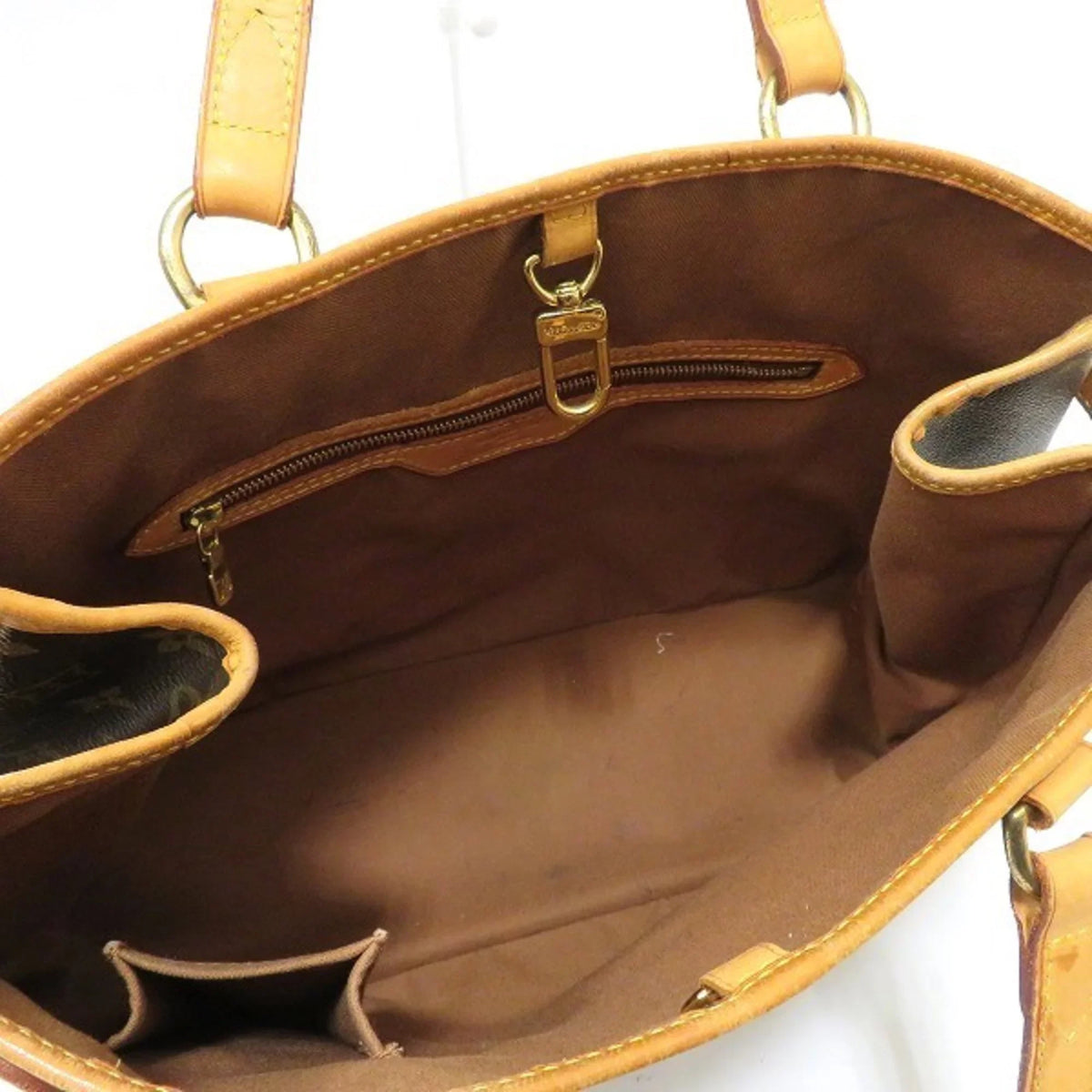 Batignolles Authenticated Used M51154 Louis Tote Monogram Bag Vuitton Horizontal Ladies