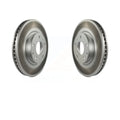Front Pair 6 Rotors Brake KG-100346 For CX-5 Disc Coated Mazda