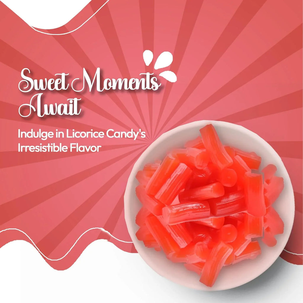 '- 8 Candy Old Australian Liquorice Licorice Licorice - - Candy Sweet Lovers Strawberry Candy Red Fashioned Licorice Licorice Candy Ounce For Bulk Chocolate - -