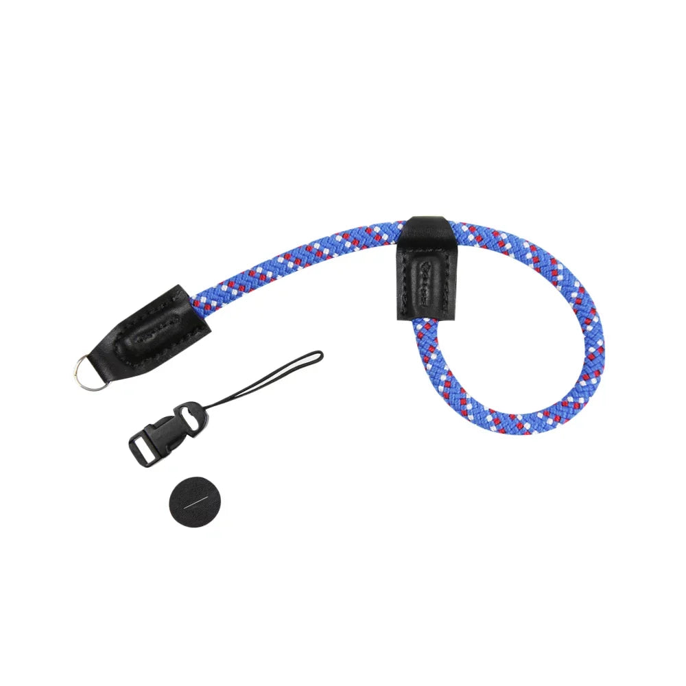 II,RX10,RX10 Made R Release Rope Quick III,RX10 A6500 Camera Wrist (34cm,Red/Blue/WT) US Climbing Foto&Tech in A6400 R,RX1 II,RX10 A6100 A6600 with IV Sony A6000 Compatible A5100 A5000,RX1 A6300 Strap