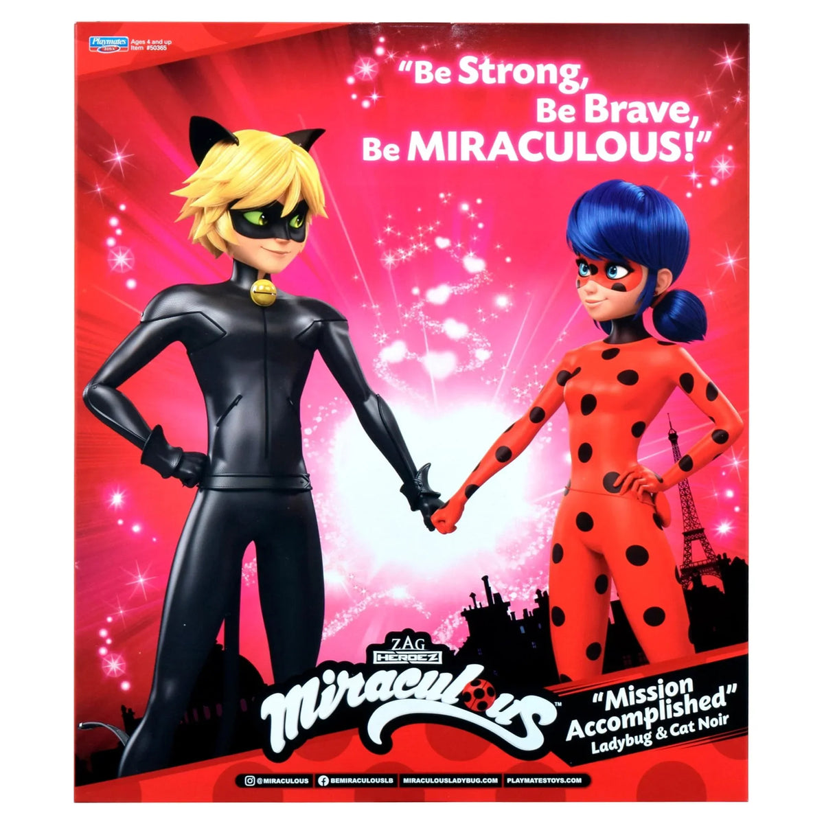 Playset, Cat Mission Doll Accomplished 4 and Pieces Miraculous Ladybug Noir