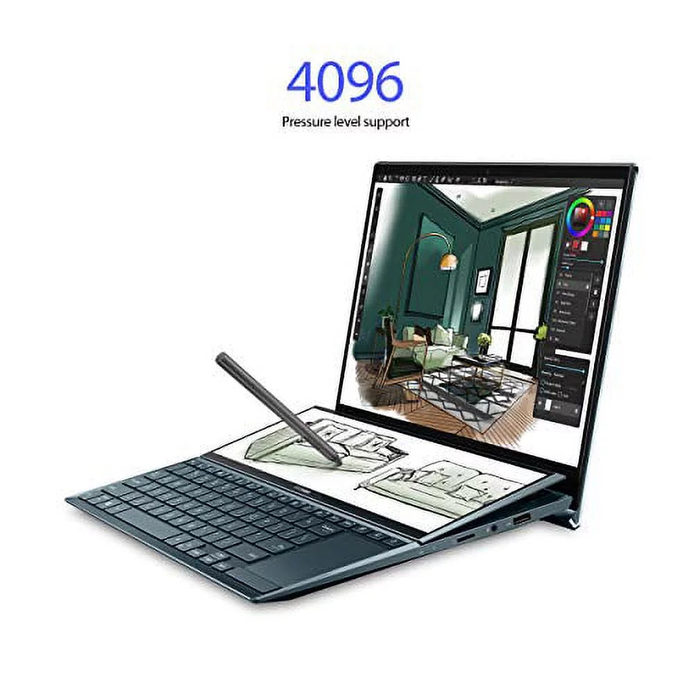 SSD, 10 512GB Windows Duo ScreenPad 14 Intel RAM, Core Celestial i5-1155G7, FHD Home, PCIe 8GB Display, ASUS ZenBook Blue, UX482EAR-EB51T 6E, Touch Plus, Evo 14" Platform, UX482 Wifi