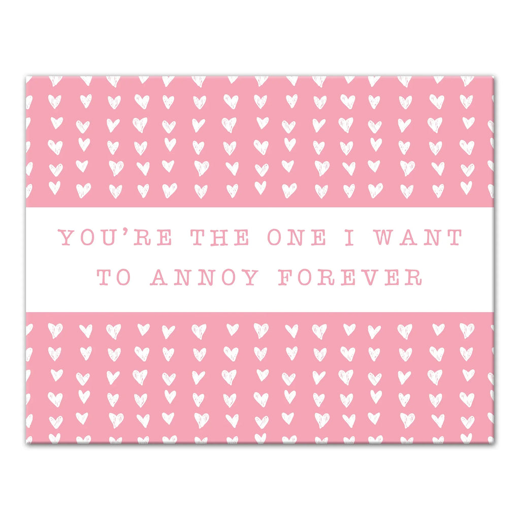 Pink Annoy x 14 Creative One 11 Products Forever Canvas Wall Art