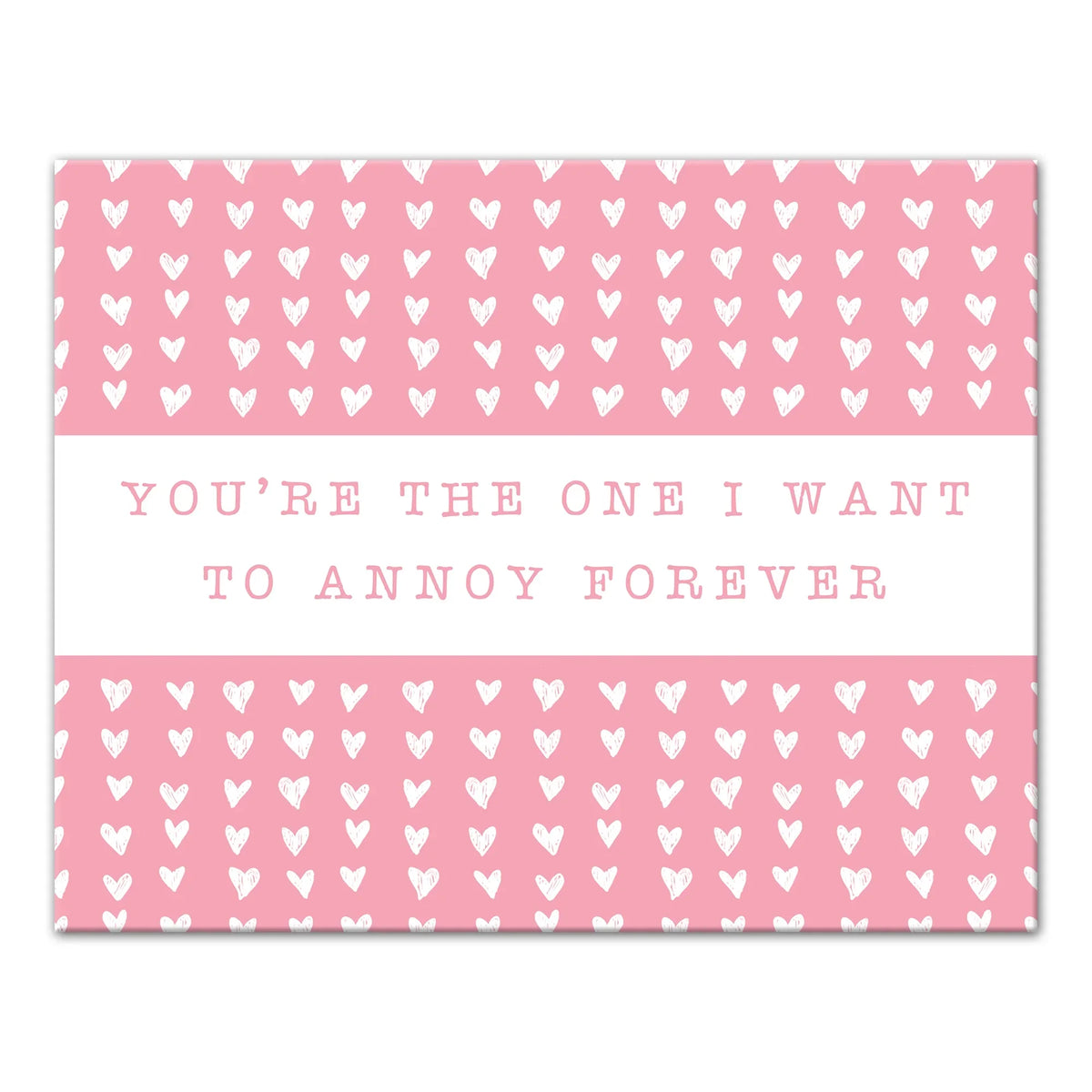Pink Annoy x 14 Creative One 11 Products Forever Canvas Wall Art