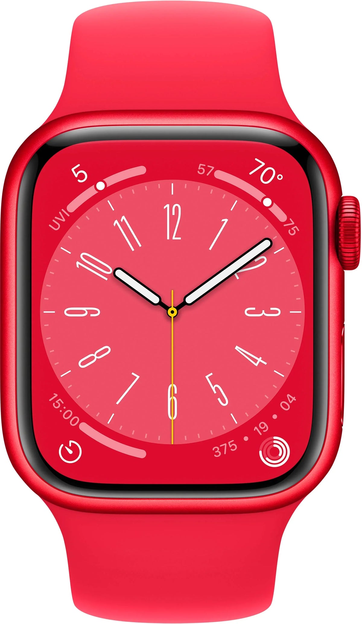 '- (PRODUCT)RED Gen Band Aluminum Series Watch 8 41mm Restored Apple 8 (Refurbished) Sport MNUG3LL/A (PRODUCT)RED