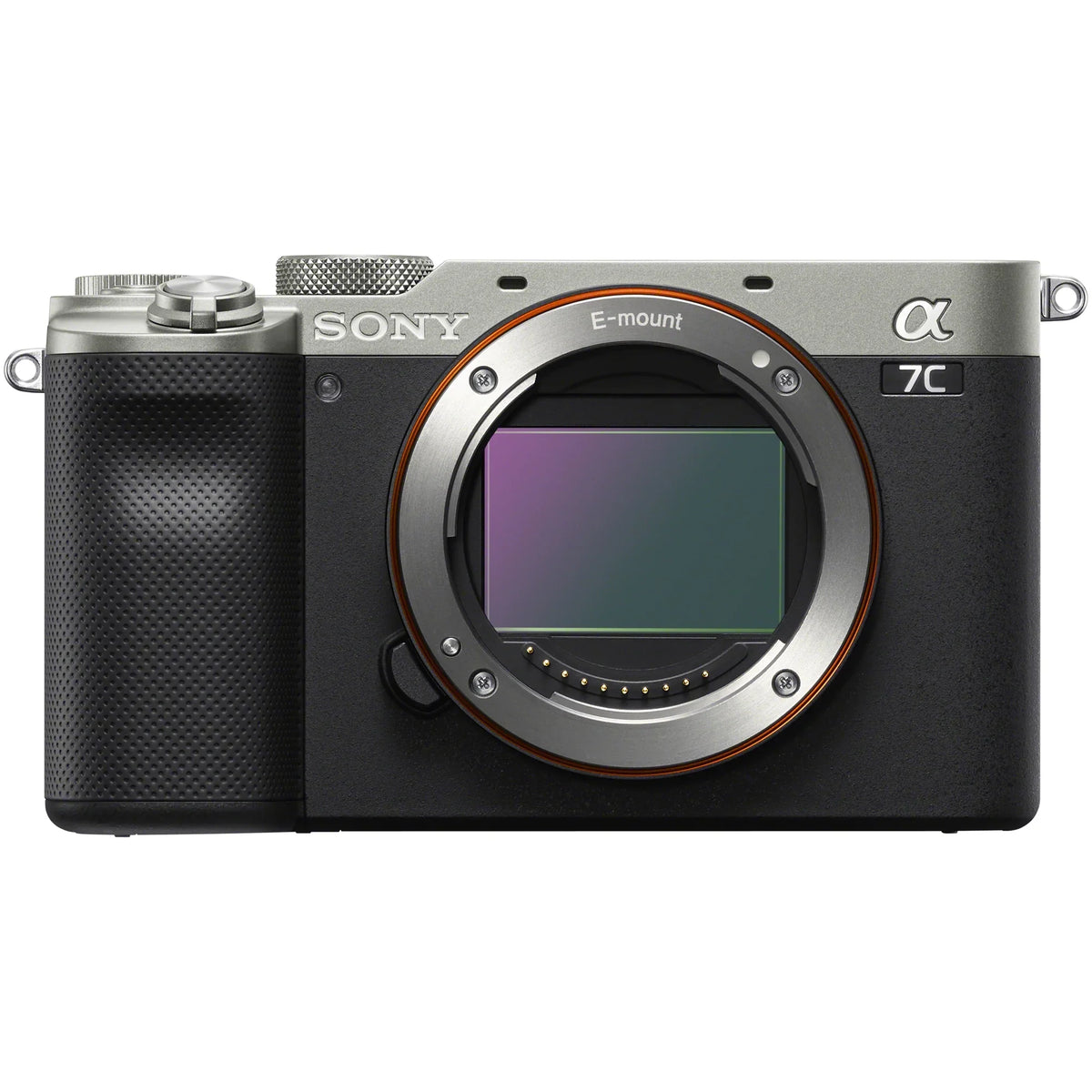 '+ Bundle ILCE7C/S a7C Case with Lens Alpha Extra Silver Body Gear Flash Filters Deco Interchangeable + + + Mirrorless Battery Accessories Full Only 7C and Frame 64GB Sony Card Kit + Camera Software