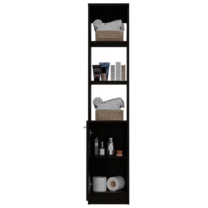 63" Medicine Home Set Linen Cabinet 2-Piece & with Door Square Cabinet One