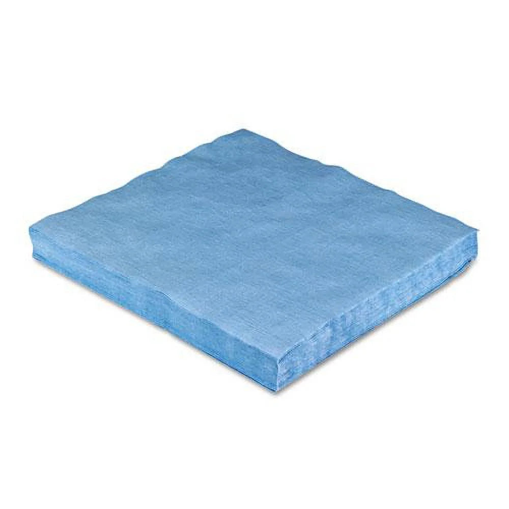 Cloths, Sontara X Ec Blue, 10 12, 100/Pack, 12 Engineered Packs/Carton