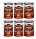 Emergency Food Backpacking and 14.5 Ready Can All Survival Beef ✅ to Cans oz (6 Camping Hiking For Keystone ✅ Eat Natural Pack)