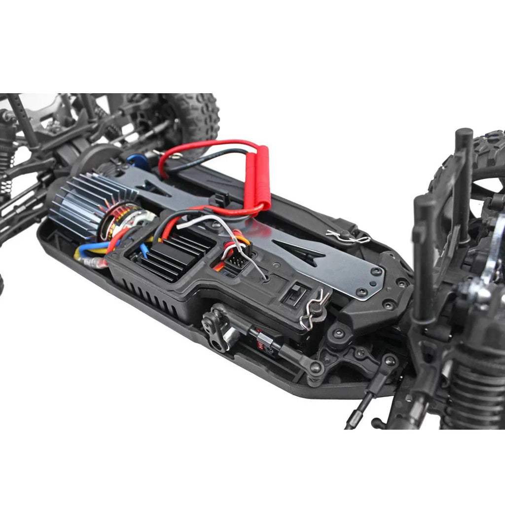 Short Racing Redcat Motor Electric Brushed Truck, RC Course Blue SC Blackout
