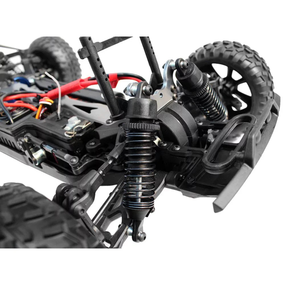 Short Racing Redcat Motor Electric Brushed Truck, RC Course Blue SC Blackout