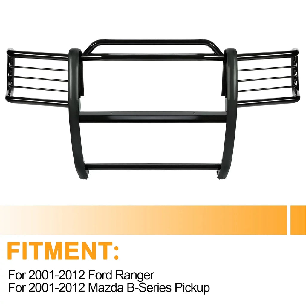 2012 05 Mazda Brush 2001 Ranger Black Grill Coated Grille 08 02 Pickup 10 Truck 11 06 04 B4000 Guard 07 Ford 03 HECASA 09 Front for Steel Powder