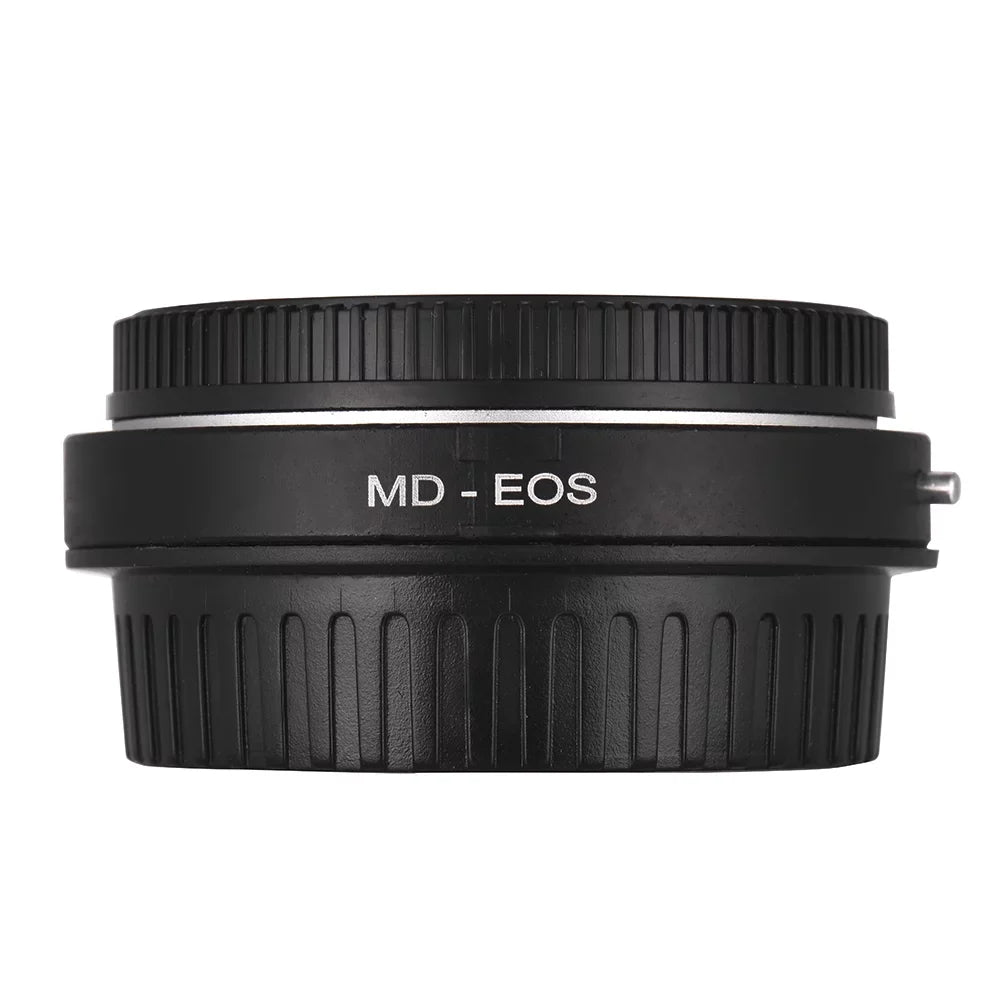Camera, Lens, to with Mount Lens Minolta Corrective for EF Adapter MD Ring Compatible Canon with Lens Infinity Focus Allows