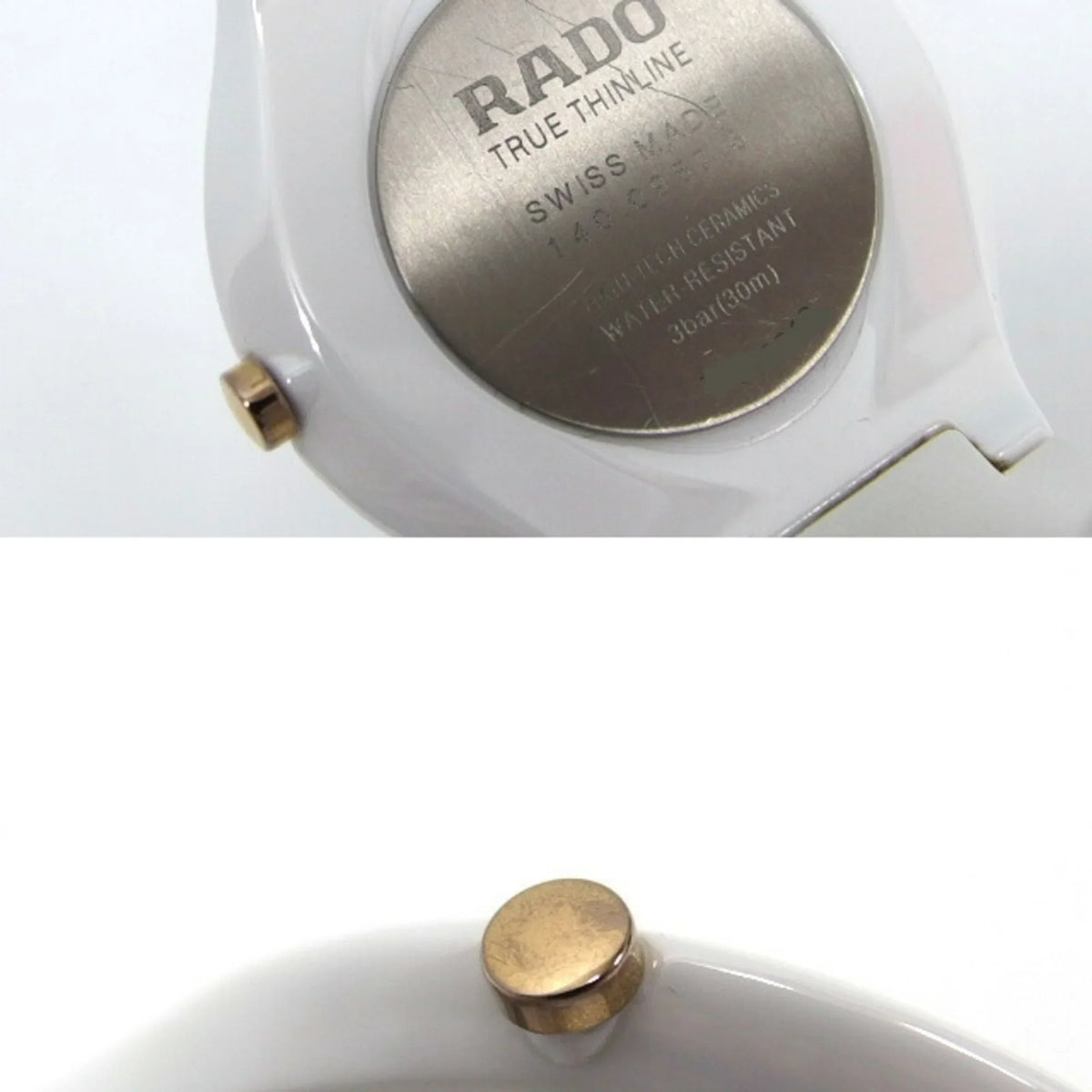 Watch White Men's True Pre-Owned Thinline Quartz Rado (Good) R27957109