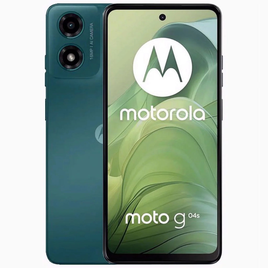 Moto 64GB NO ONLY (GSM G04s SIM + DUAL Motorola ROM Smartphone Unlocked RAM CDMA) 4G/LTE Version 4GB | International - (Sea Factory Green)