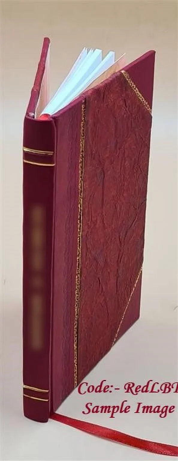 1867 Memorial Clark Cochrane Bound] of [Leather B.