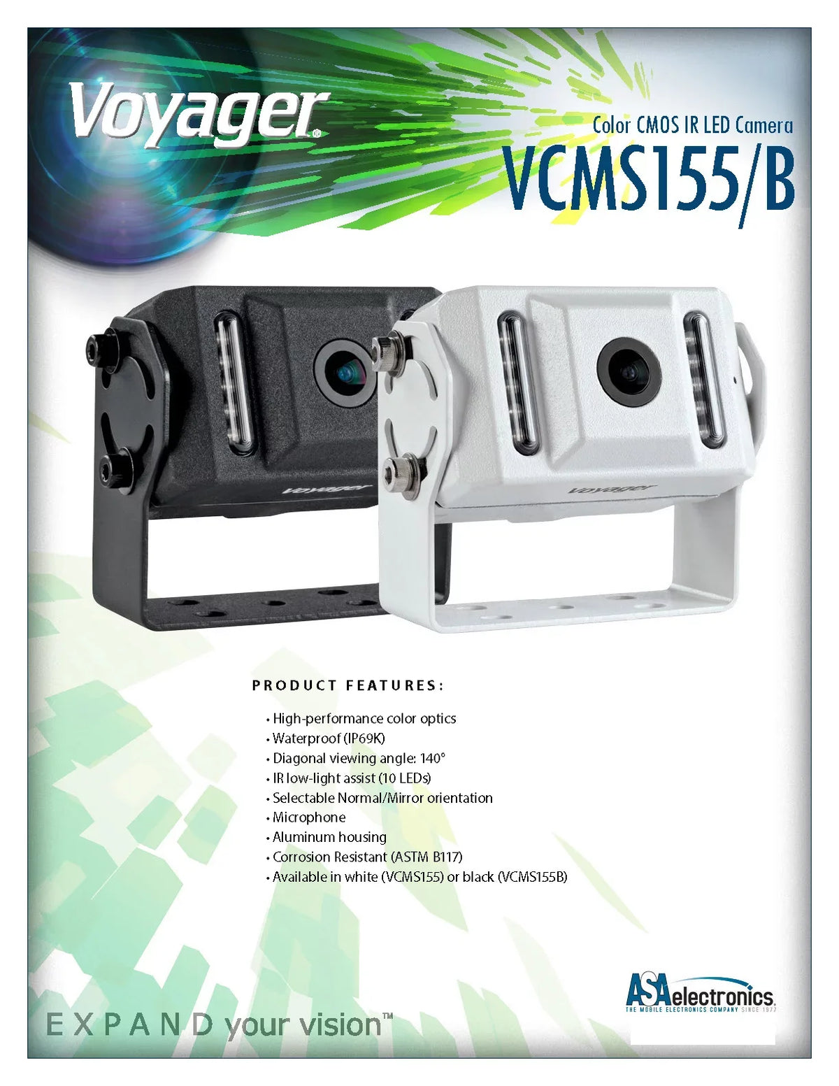 VCMS155 Camera Electronics ASA