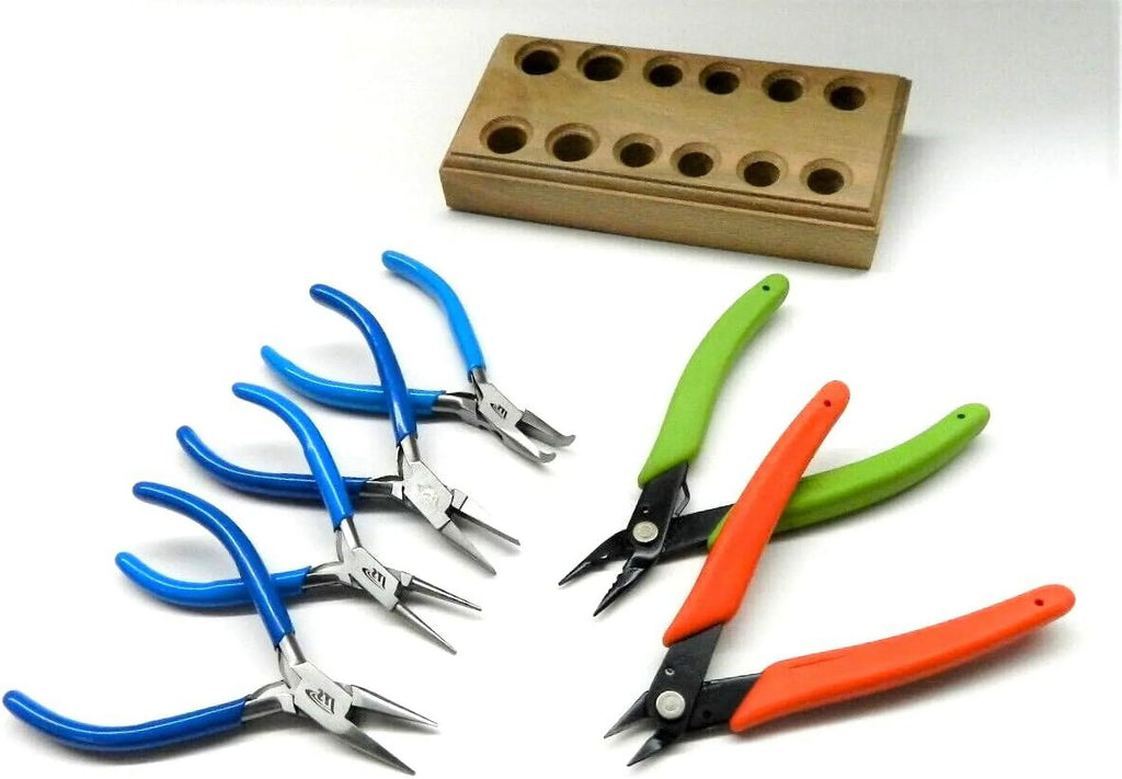 4 Wire Tool Pliers Jewelry Bead Of Kit Set Work Xuron 6 410, Making – Wrapping 494,