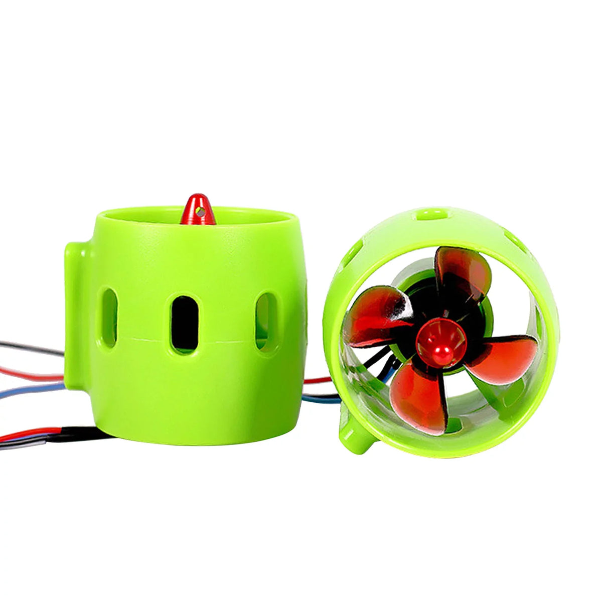 Underwater Aibecy Motor Propellers for Waterproof Nest Specific Electric Ship 1000KV Drive 4-Blade Included Bait Brushless Boat