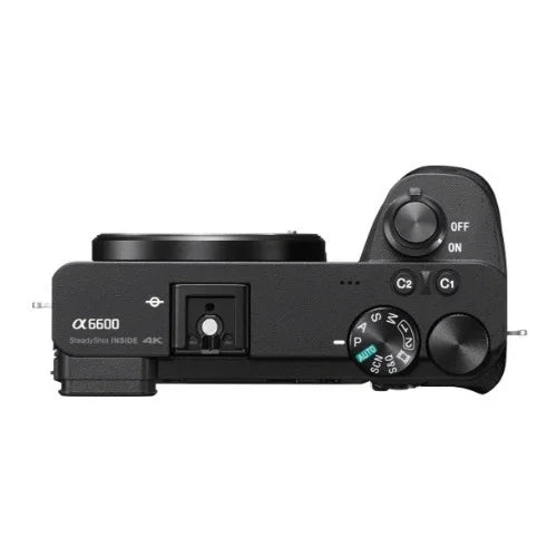 Accessories Camera Only) Mirrorless Sony with (Body Alpha Bundle APS-C a6600