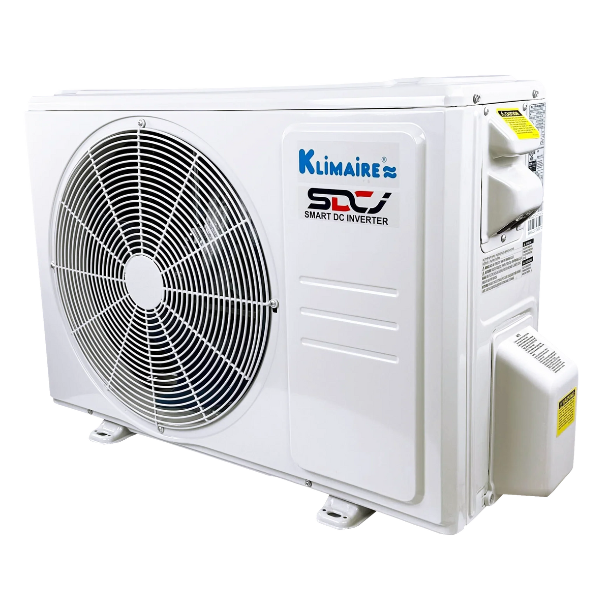 ft. to 21.5 Btu Pump sq. Heat Mini-Split Conditioner Ductless Air 400 SEER2 Klimaire 9,000 up
