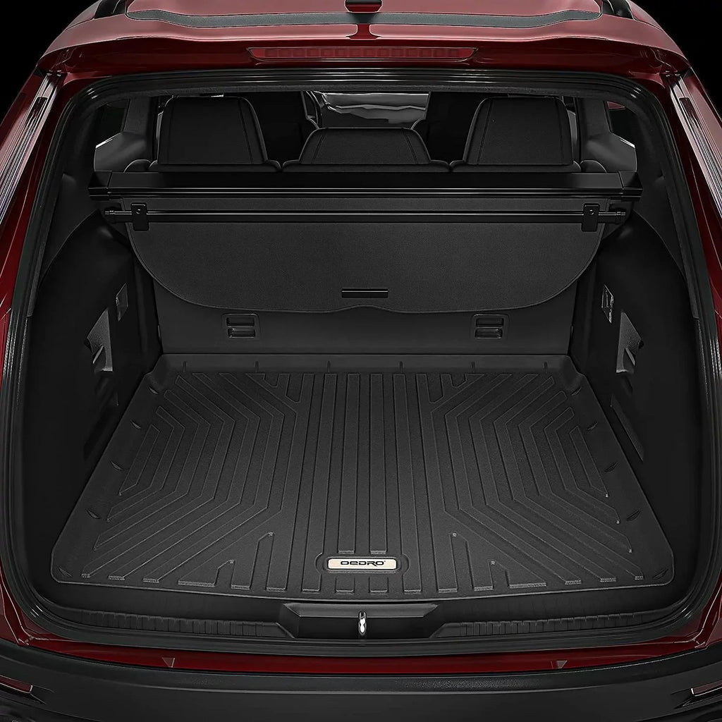 Row Tray for Cargo 2nd Subaru Fit Liner Fits 2019-2023 Ledkingdomus Black Trunk Cargo Forester, Rear Mats Behind Cargo Trunk