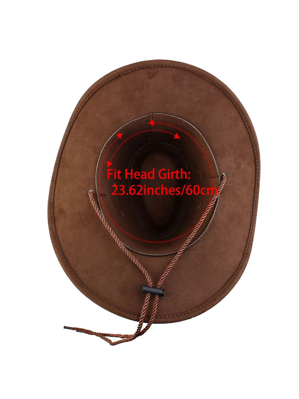 Color Sunhat Coffee Allegra Brim Unisex Neck Style Hat Adjustable Cowboy Strap K Wide Western