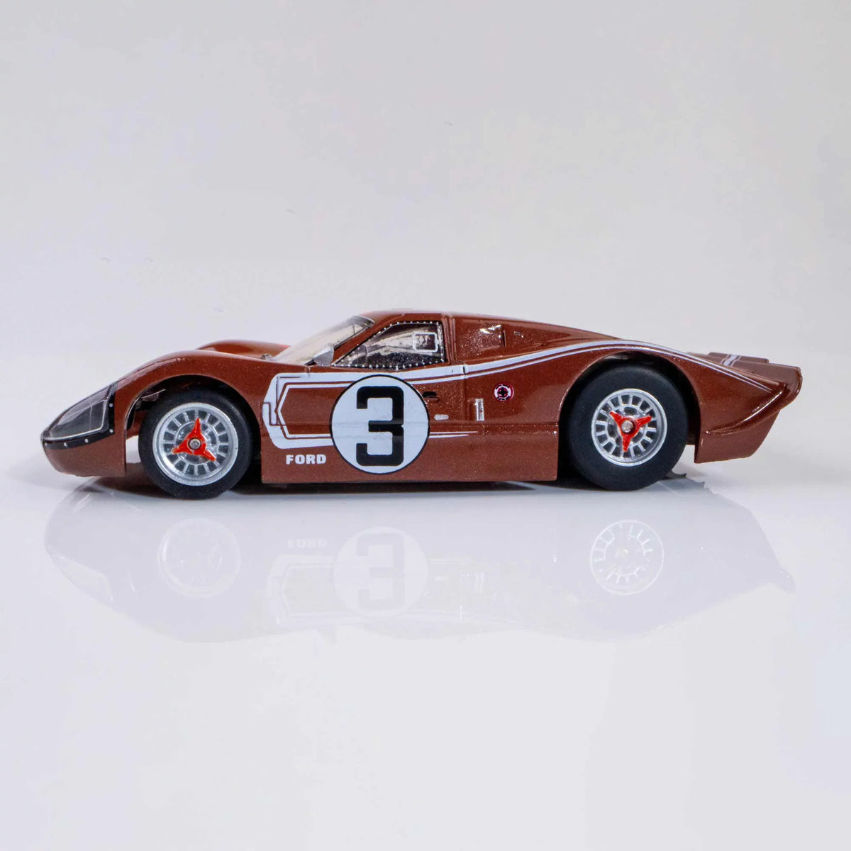 No.3 Slot Racing Mark AFX Car IV Ford HO LeMans GT40 Scale