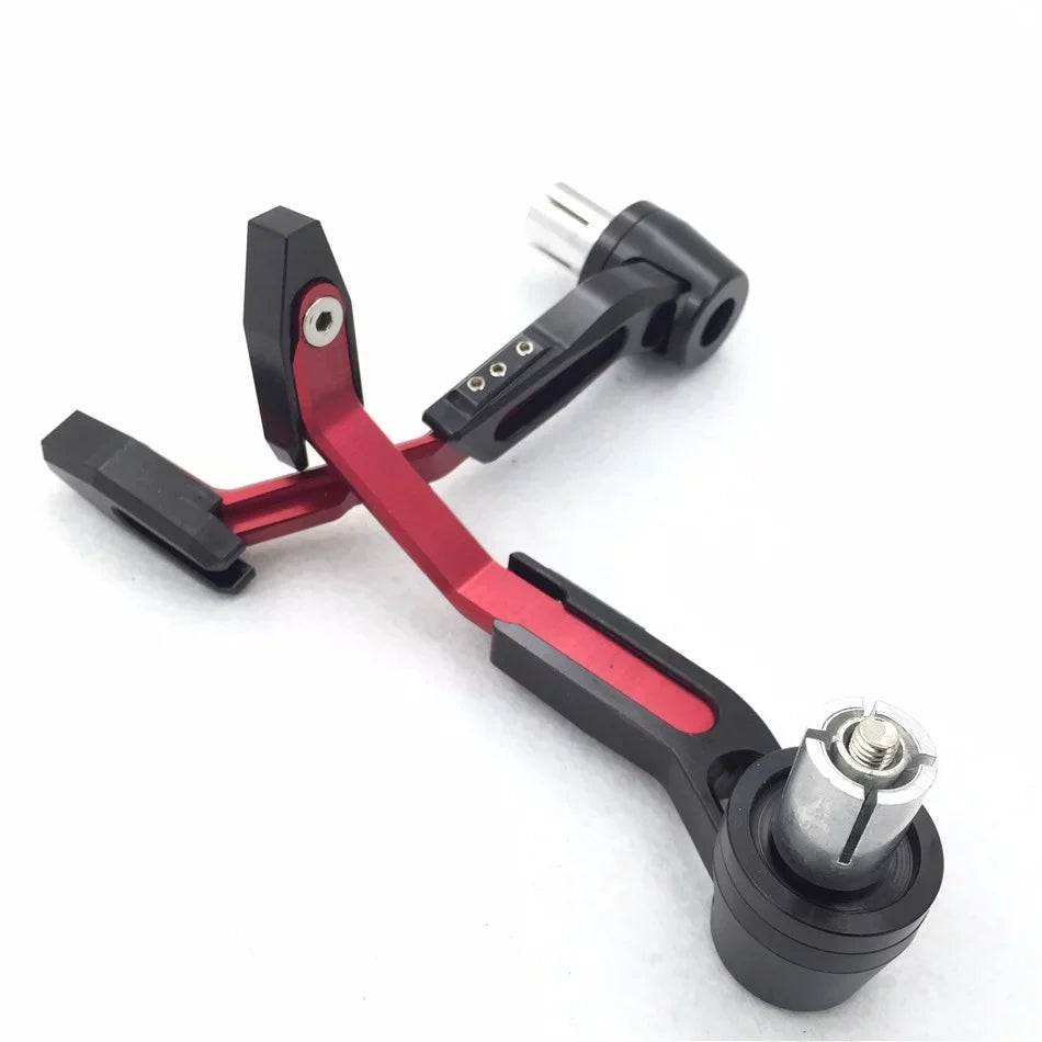 Clutch Climber Aprilia Protector For 22mm Black GSXR Ninja Kawasaki Suzuki Motorcycle CNC Length DR GSX Red Angel Brake Guard RM Total Proguard Protect Levers HTT-MOTOR Hayabusa Pro Adjustable