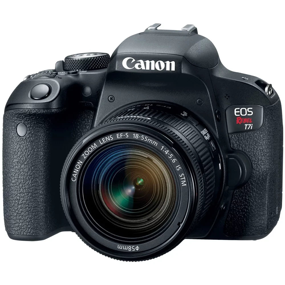 Lens Rebel Flash Memory T7i/800D with Kit 18-55mm EOS & Canon DSLR Camera