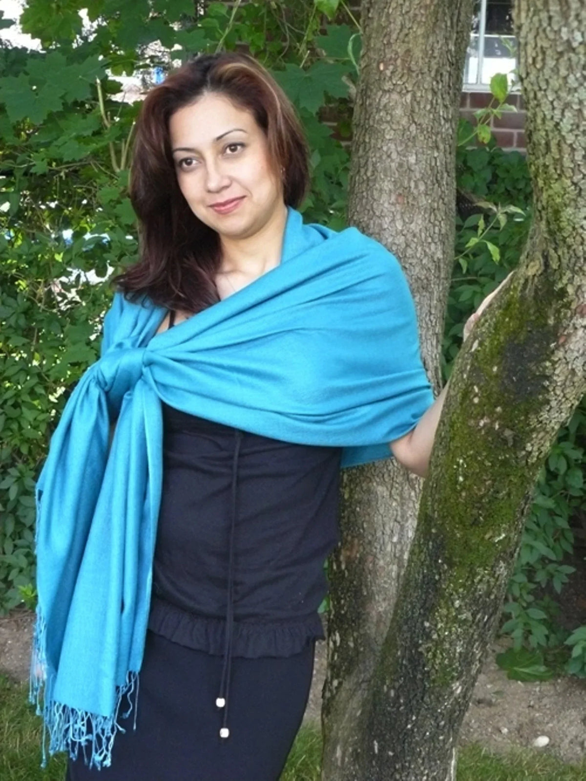 Shawl/Cashmere/Cashmere Scarf/Scarves/Shawl/Shawls/Stole/Wrap/Pashmina Scarf/Wool/Silk Scarf/Pashmina (Turquoise)