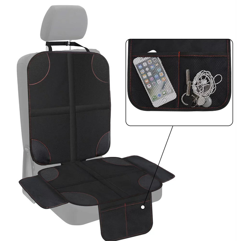 and Protect Padding Protector Non-Slip Thickest Pockets Seat Baby Child 2Pack for Car and Backing with Pet Seats Mesh