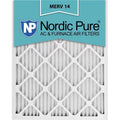 Nordic Exact 6 Filters, x 26 Pure 17-1-4x26x1ExactCustomM14-6 - 14 17.25 AC 1 x of in. Furnace MERV Pack