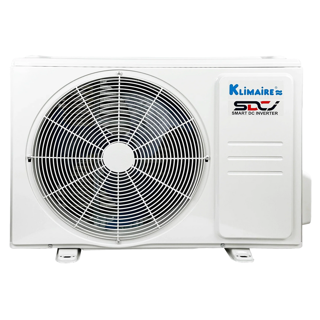 ft. to 21.5 Btu Pump sq. Heat Mini-Split Conditioner Ductless Air 400 SEER2 Klimaire 9,000 up