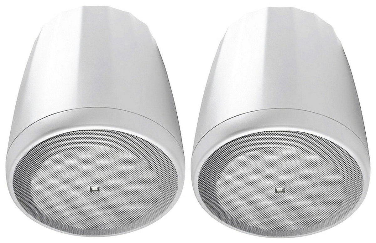 Amplifier+(6) 4-Zone White Source Speakers Commercial Matrix Pendant Multi JBL