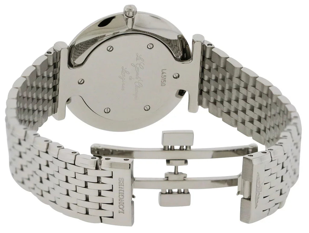 Steel Diamond Watch & Classique Womens L4.515.0.87.6 Longines Grande Stainless La