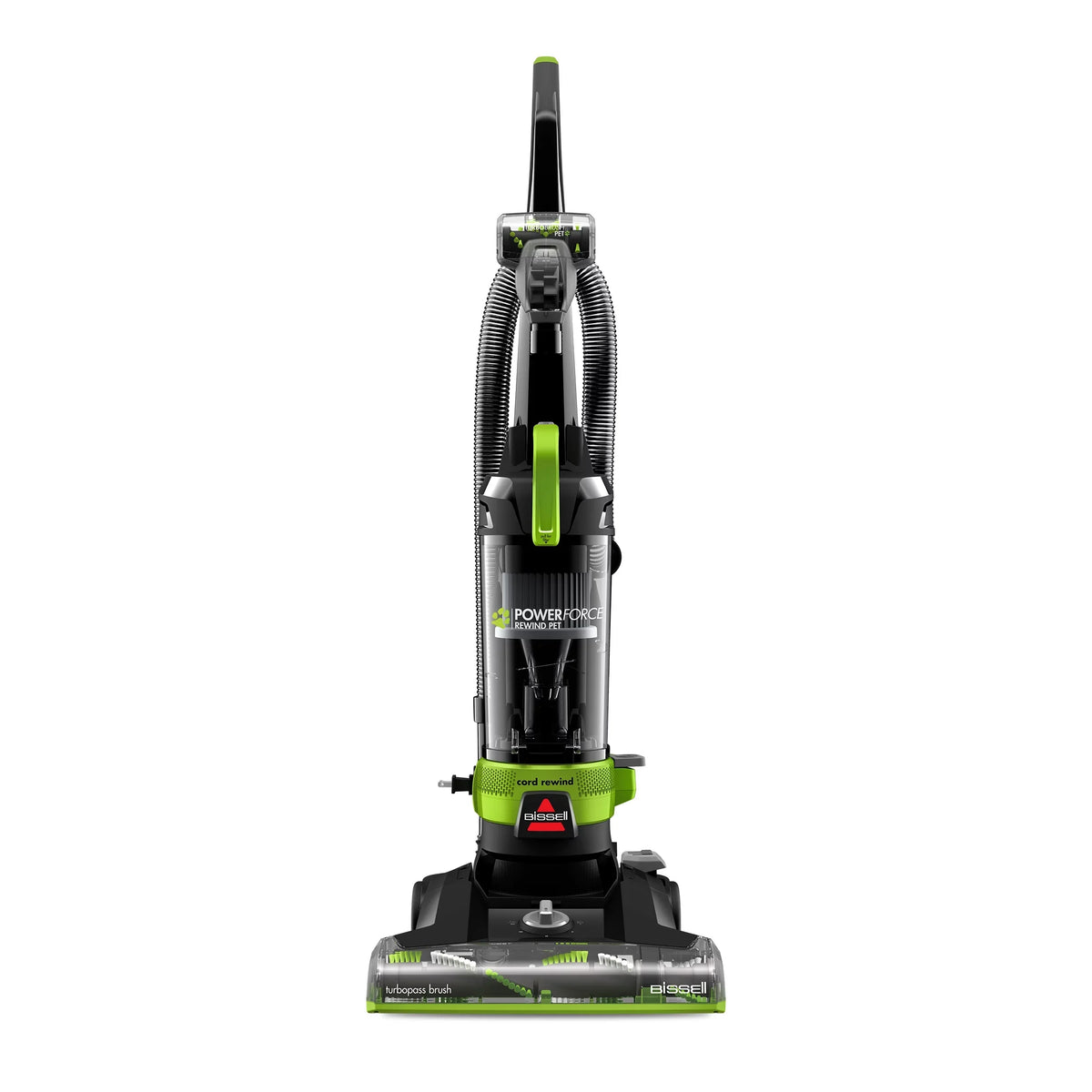Helix Upright Turbo BISSELL Pet PowerForce Vacuum Rewind 3333