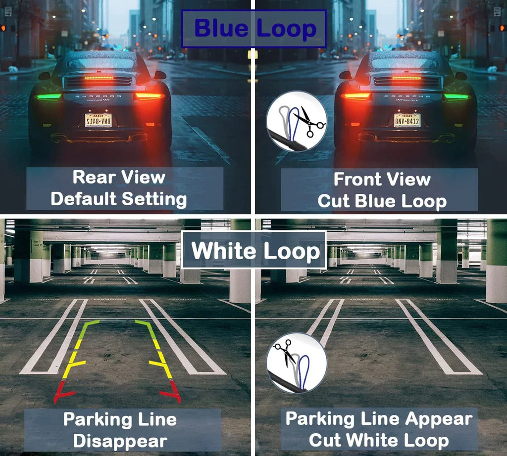 CDR7011 170° CAR8000 Plate Rear Angle Jensen View CAR910X CAM122 Compatible Waterproof CAR910W Frame License CAR710 Night CMR2720 Radio HD Backup with Car CAR110W CAR710X CM901MIR Vision Camera