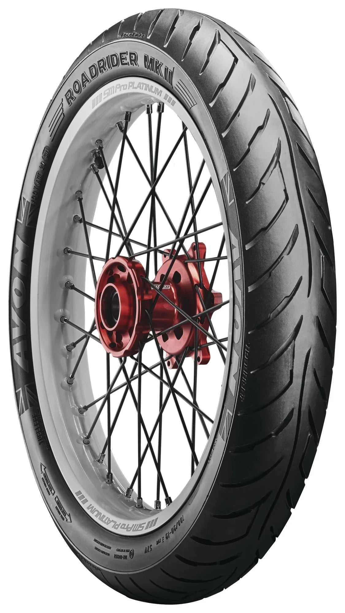 (638320) 110/80-17 Roadrider Tire Avon Front MKII