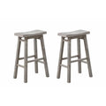 of 29 Pack - Sonoma Barstool, 2 Gray Saddle Storm in. Wire-Brush