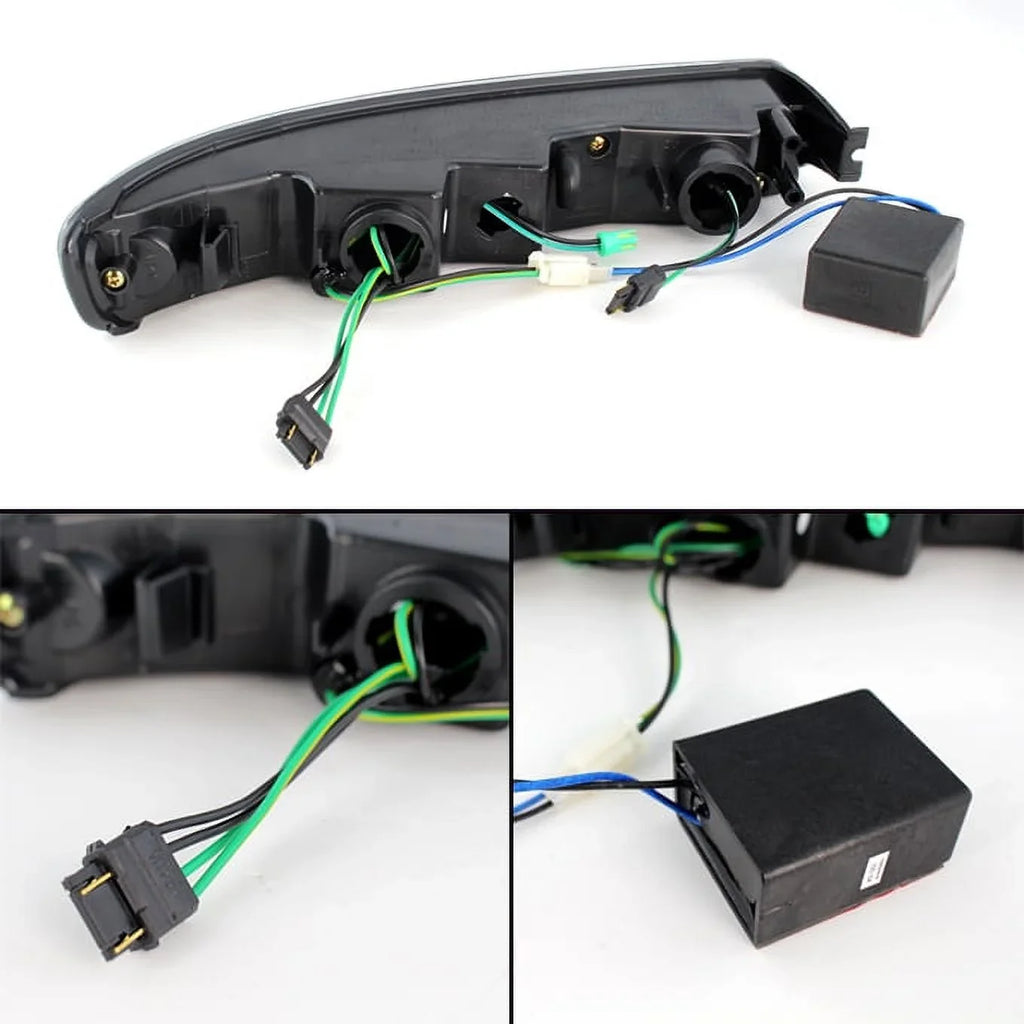 Signal Replacement + Halo Projector Lights - AKKON GMC Headlights Yukon LED Sierra Bumper For Lamps Combo