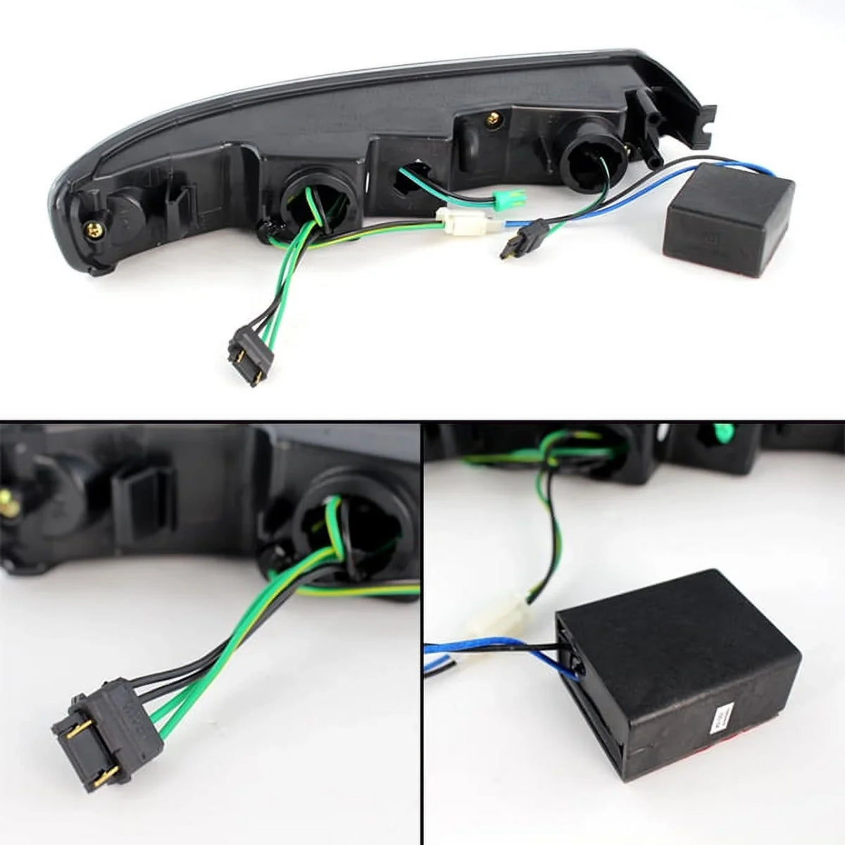 Signal Replacement + Halo Projector Lights - AKKON GMC Headlights Yukon LED Sierra Bumper For Lamps Combo